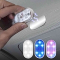 Car Interior Lights Indoor Car Lighting Ceiling Lamp Night Touch Light Hand Reading Light Car Roof Magnets Reading Lamp - Signal