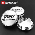 4pcs/lot 53mm O.D 48mm I.D SPORT Edition Car Wheel Center Caps Rim Hub Cap Dust proof Cover|Wheel Center Caps| - ebikpro.