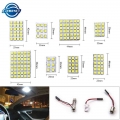1setsX Led Panel 6/9/12/15/18/24/36/48 SMD 5050 T10 Ba9s c5w Adapter Festoon Dome reading Light Accessories Car Auto motor DC12V