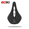 2019 Ec90 New Mtb Mountain Bike Saddle Bicycle Cycling Skidproof Saddle Seat Silica Gel Seat Black Road Bike Bicycle Saddle - Bi