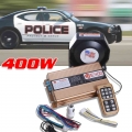 12v Claxon Coche Auto Vehicle Horn Emergency Speaker Car Alarm Siren Fire Tone Megaphone Mic System Police Siren Electron Horn -