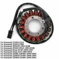 Engine Stator Coil For Kawasaki ZRX ZR 400 Ninja ZX6R ZX6 ZX 400 500 600 ZZR 400 500 600 21003 1214 21003 1368 Generator Magneto