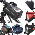 Waterproof Bicycle Frame Bag with Bottle Cage Bike Triangle Bags for Front Frame Mtb Bicycle Saddl CYCL Bag Bike accessories|Bic