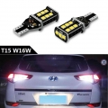 Auxito 2x T15 Led Bulb W16w Canbus Car Reverse Light Back Up For Hyundai Tucson Accent Azera Elantra Santa Fe Sonata Genesis - S