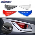 Car Door Bowl Handle Cover Trim Interior Stickers Case For Mazda Skyactiv Technology Logo 3 6 Cx 5 Cx3 Car Styling Accessories -