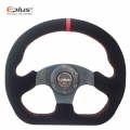 Eplus Car-styling Sport Steering Wheel Racing Type Alcanta Pvc Universal 13 Inches325mm Aluminum Retrofit Modified For Omp Style