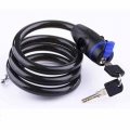 Universal Anti Theft Bike Bicycle Lock Stainless Steel Cable Coil For Castle Motorcycle Cycle MTB Bike Security Lock with 2 Key|