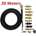 20 Meters Sewer Drain Hose Pipe Dredge Cleaner Tool Kits For Karcher Lavor Interskol Huter Nilfisk Stihl Elitech Pressure Washer