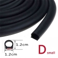 D/B/Z/P Style Car Door Seal DZ Type Car Door Rubber Bonnet Engine Sealing Strip Car Trunk Dashboard Cover Auto Rubber Seal|Fille