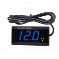 LED 12V Display Digital Voltmeter Panel Volt Voltage Meter Tester Reverse Connection Protection For Car Motorcycle Dropshiping|V