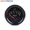 2" 52mm Car Oil Press Gauge 0-10 Bar Pointer 12v Oil Pressure Press Gauge Yellow Light Car Meter Without Sensor - Oil Press