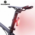 ROCKBROS Bicycle Light Bike Cycling Waterproof Taillight 30 LED Super Light With USB Rechargable Safety Night Riding Rear Light