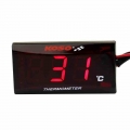 Universal Motorcycle Water Temperature Gauge Mini LED Digital Meter Gauge Sensor Water Temp Adapter Scooter And Racing Goods|Ins