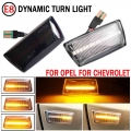 For Opel Insignia Astra H Zafira B Corsa D For Chevrolet Cruze Led Dynamic Side Marker Turn Signal Light Sequential Blinker - Si