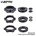 ZTTO Bicycle Hub Center Lock Adapter to 6 Bolt Disc Brake Boost Hub Spacer 15x100 to 15 x 110 Front Rear Washer 12x148 Thru Axle