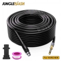 JUNGLEFLASH 6/10/15/20M High Pressure Cleaner Hose Sewer Drain Water Cleaning Hose Pipe Cleaner For Karcher K2 K3 K4 K5 K6 K7|Ca