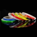 Bike Reflective Stickers Cycling Fluorescent Reflective Tape MTB Bicycle Adhesive Tape Safety Decor Sticker Accessories 1cmx8m|B