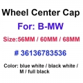 20pcs 68mm 60mm 57mm 56mm Car Wheel Center Cap Hub Caps For 10pin 36136783536 Rim Covers Sticker Emblem Badge Logo - Wheel Cente