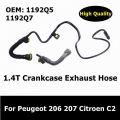 Oem 1192q5 1192q7 1192r2 Genuine Engine Rocker Cover Breather Pipes Crankcase Exhaust Hose For Peugeot 206 207 Citroen C2 1.4 -