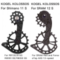 Kogel Kolossos Derailleur Pulley Wheel Oversized Ceramic Bearing 82g for R9100 R8000 11s & Sram Red Force eTap AXS 12 speed