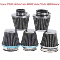 1PC Universal Motorcycle Air Filter element Auto Mushroom Head Pod Cleaner Double Foam Filter 28/35/39/42/44/48/50/52/54/60mm|Ai