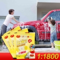 10PCS Car Wash Powder Car Cleaning Shampoo Universal Multifunctional Cleaning Tools Car Soap Powder Windshield Car Wash & Ma