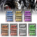 30pcs/Set Motorcycle Modification Accessories Head Screw Nut Cap Cover Decorative Parts For Yamaha Kawasaki Honda|Nuts & Bol