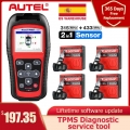 Autel Tpms Sensor Mx-sensor 2 In 1 Tire Repair Tools Tpms Sensor Support Programing With Ts501 Ts508 Equal 433 Mhz+315mhz - Diag