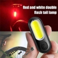 Mni Bike Taillight Waterproof USB Rechargeable Helmet Light Lantern For Bicycle LED Safety Night Riding|Bicycle Light| - Offic