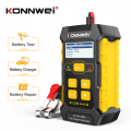 Konnwei Kw510 All Automatic 12v Car Battery Tester Pulse Repair 5a Battery Chargers Wet Dry Agm Gel Lead Acid Car Repair Tool -