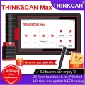 THINKCAR THINKSCAN Max OB2 Scanner Tool Diagnostic Tools Code Reader Full System With VIN Scan ECU Coding/A/F Reset PK CRP909E|C