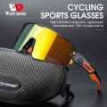 West Biking Cycling Sunglasses Uv400 Protection Sports Eyewear Men Women Mtb Road Bike Bicycle Glasses Hiking Riding Goggles - C