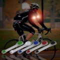 Outdoor Sports 5 Color Reflective Safety Belt Arm Strap Night Cycling Running LED Armband Light