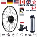 36v 250w Bafang Ebike Brushless Cassette Freewheel Gear Rear Hub Motor Electric Bicycle Conversion Kit With 10ah Bike Battery -