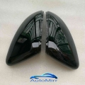 Pair For Vw Golf 7 7.5 Mirror Caps Mk7 7 Gtd R Gti Black Side Wing Cover Gte 6 Passat B7 Cc Scirocco Polo For Jetta Mkvi Mk6 - M