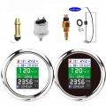 6 in 1 Tachometer Gauge GPS Speedometer Fuel Level Water Temp Oil Pressure 0~10Bar Sensor Alarm For Car Boat Motorcycle Meter|Sp