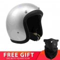 Korea Style Retro Open Face Helmet Scooter Bike Casco Moto Cafe Racer Helmet Low Profile Lightweight TT&CO CASCOS Mushroom