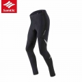 Santic Cycling Pants Men 4D Pad Long Length MTB Road Bicycle Bike Pant Downhill Fitness Tights Cycling Long Pants Ciclismo|Cycli