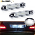 For Benz E-class W124 190 W201 C-class W202 Car Rear White Led License Plate Light Number Plate Lamp - Signal Lamp - Officematic