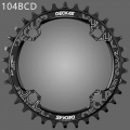 Deckas Coroa Bcd 104 36t 38t Round Narrow Wide 104bcd 34 32 Teeth Mtb Bike Chainring Single Speed For M785 Aluminum 12v 11v - Bi