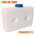 5l Air Diesel Parking Heater Fuel Tank Oil Gasoline Storage 2 Hole For Eberspacher Car Truck Caravan Plastic - Heater Parts - Of