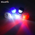 WasaFire Mini LED Bike Light Silicone Bicycle Lamp Head Front Rear Wheel Flash light Waterproof Cycling Warning taillight Lamps