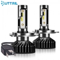 Uttril Car Headlight H4 H7 Led Canbus H1 H3 H8 H9 H11 9005 Hb3 9006 Hb4 880 881 H27 Zes Led Bulb 100w 12000lm Auto Fog Light 12v