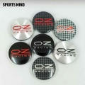 4pcs/lot 7 Colors 56mm Oz Racing Car Wheel Center Hub Caps Badge Emblem Sticker Decal Wheel Dust-proof Covers Badge Logo - Wheel