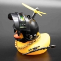 Standing Duck Bicycle Bell Broken Wind Helmet Small Yellow Duck MTB Road Bike Motor Riding Cycling Accessories WITHOUT LIGHTS|Bi