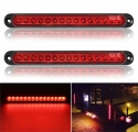 2PCS Truck Rear Lights 15 LED 12 24V Trailer Truck Lorry Stop Tail Turn Signal Brake Light LED Rear Lights For Trailer|Truck Lig