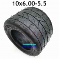 10*6.00-5.5 Tire Motorcycle Tubeless Tire Vacuum Road Electric Scooter Motor Tube 10 Inch Widened Tire 10x6.00-5.5 - Motorcycle