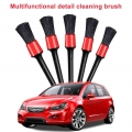 Car Detailing Brush Auto Cleaning Car Cleaning Detailing Set Dashboard Car Wash Accessories Air Outlet Clean Brush Tools|Sponges