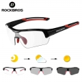 Rockbros Photochromic Sunglasses Cycling Bike Glasses Eyewear Uv400 Mtb Road Bicycle Goggles Women Men Outdoor Sports Fishing -