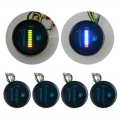 2" 52mm Universal Car Motorcycle Fuel Level Meter Gauge 8 Led Light Display 12v - Oil Pressure Gauges - ebikpro.com